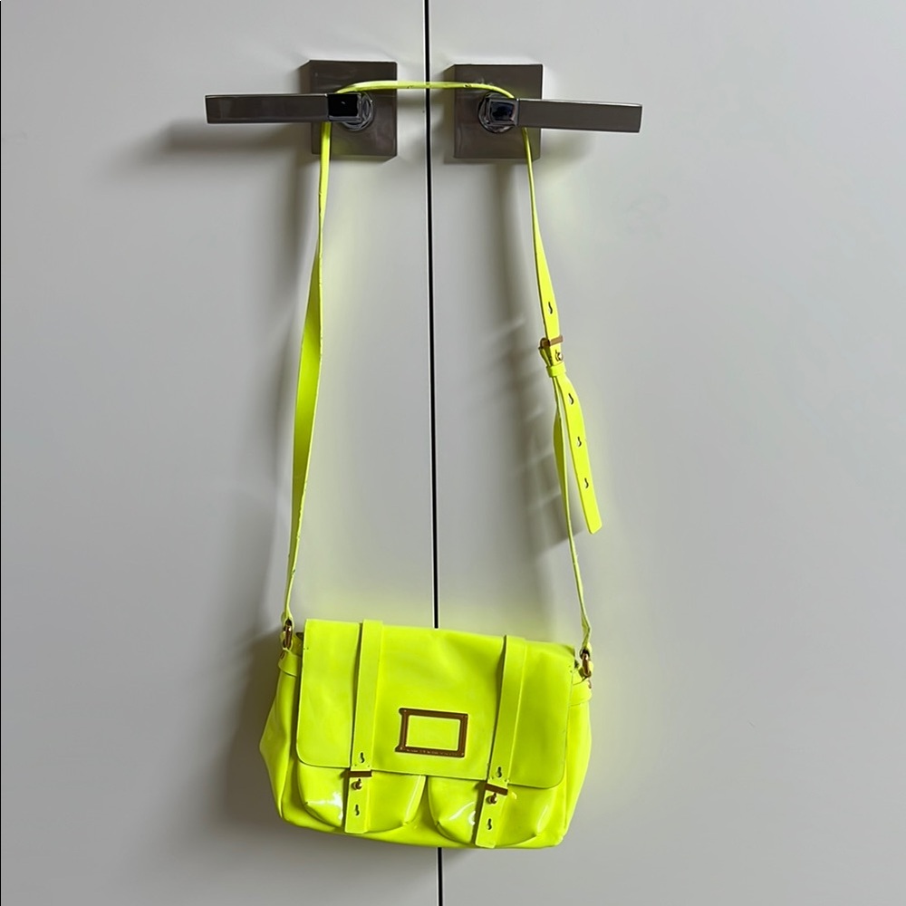 Neon Yellow Crossbody Bag